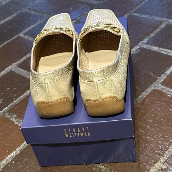 Stuart Weitzman Leather Loafers - Picture 3 of 5